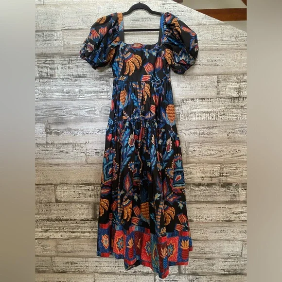 Farm Rio Sunset Tapestry Dress - Picture 5 of 13
